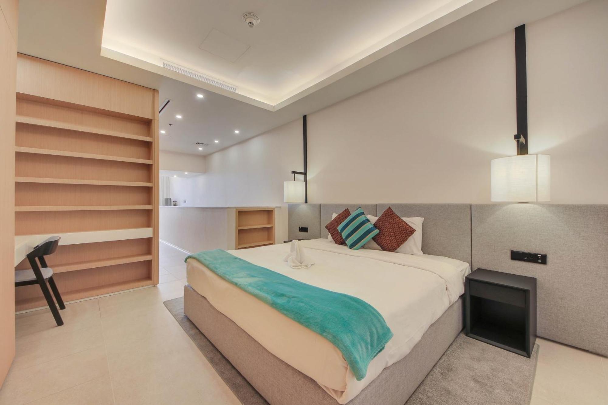 Luxe Getaways Royal Amwaj Palm Jumeirah Resort Apartment Holiday Home Dubaï Chambre photo