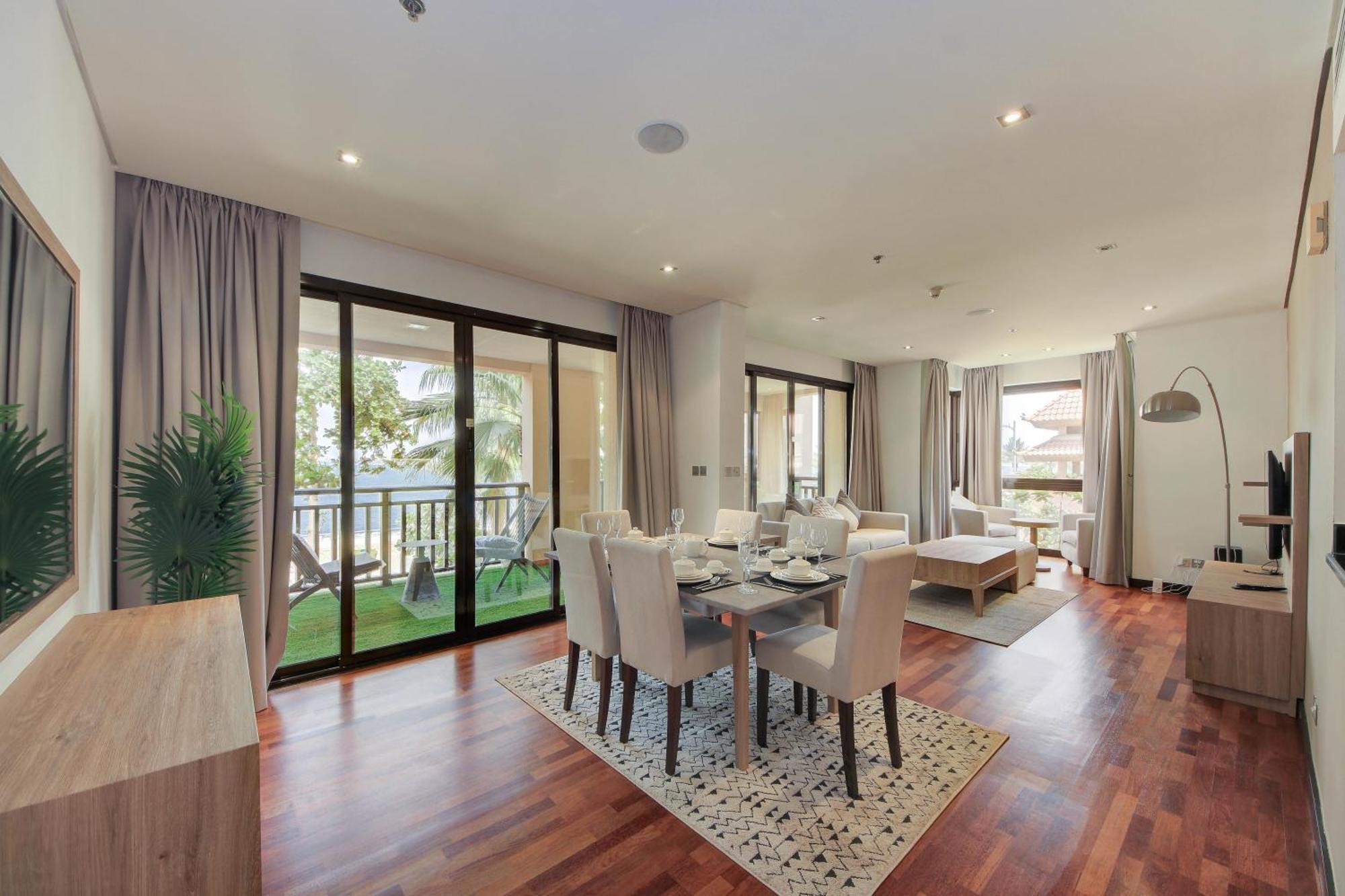Luxe Getaways Royal Amwaj Palm Jumeirah Resort Apartment Holiday Home Dubaï Extérieur photo