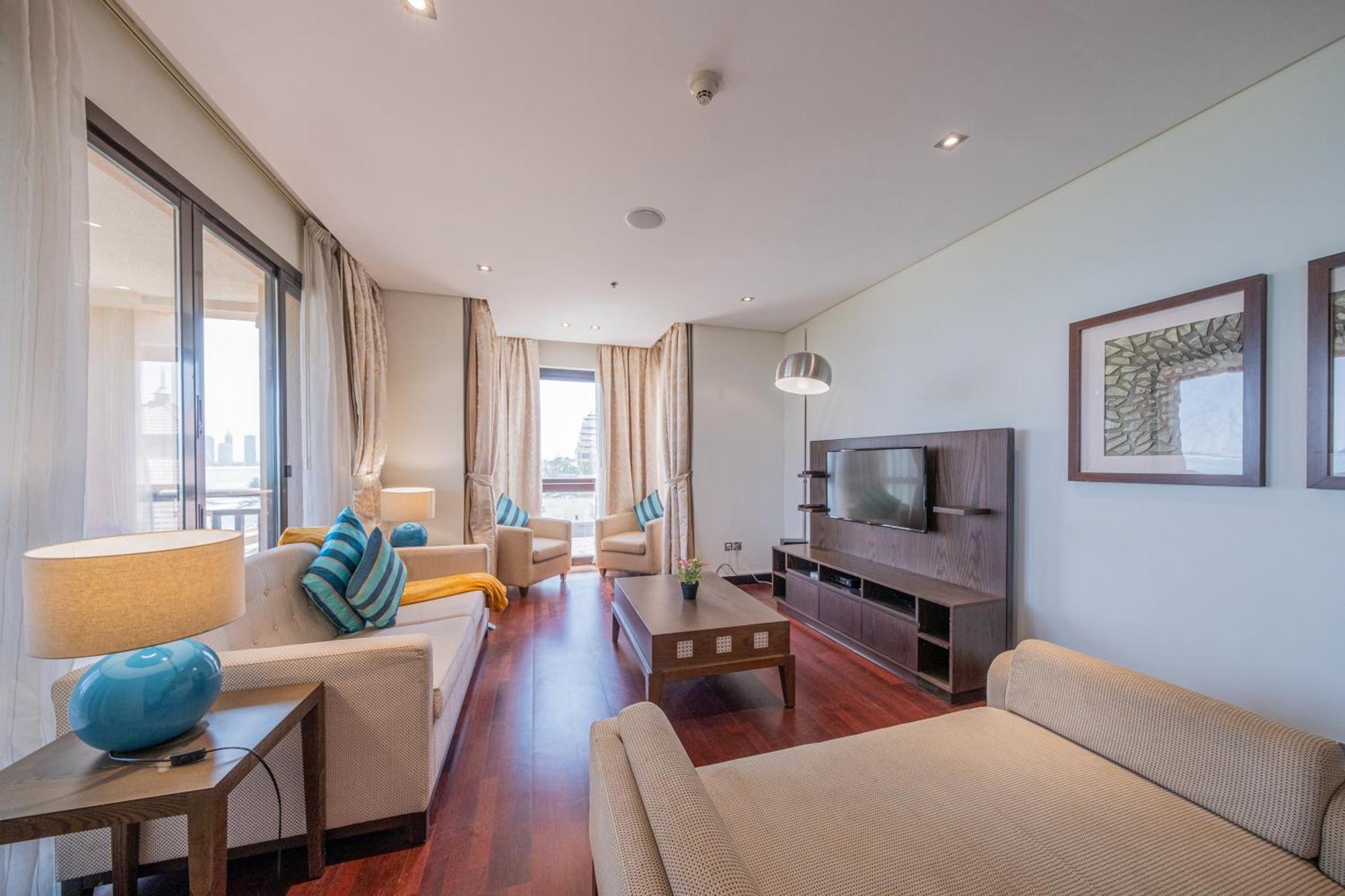 Luxe Getaways Royal Amwaj Palm Jumeirah Resort Apartment Holiday Home Dubaï Extérieur photo