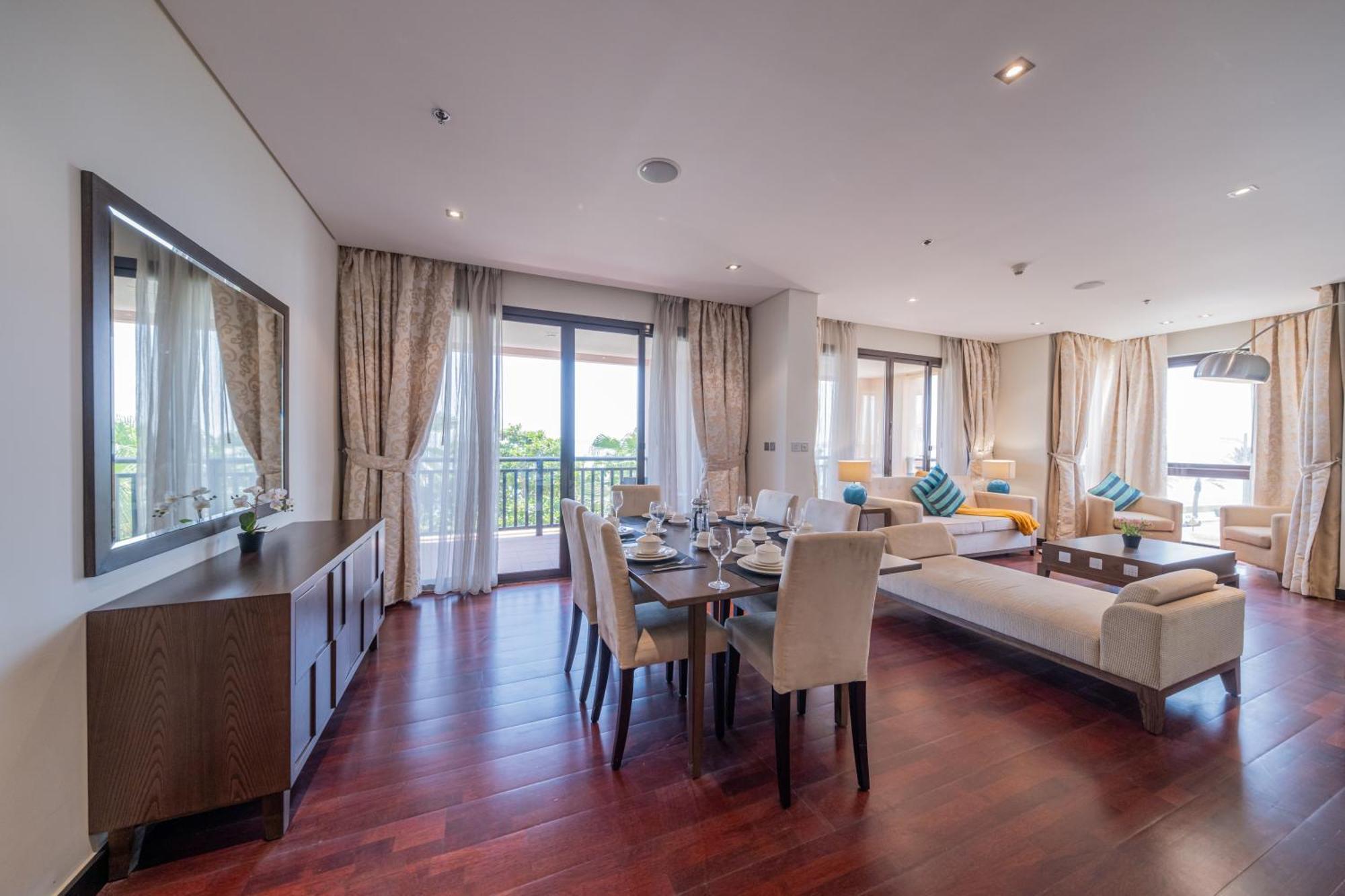 Luxe Getaways Royal Amwaj Palm Jumeirah Resort Apartment Holiday Home Dubaï Extérieur photo