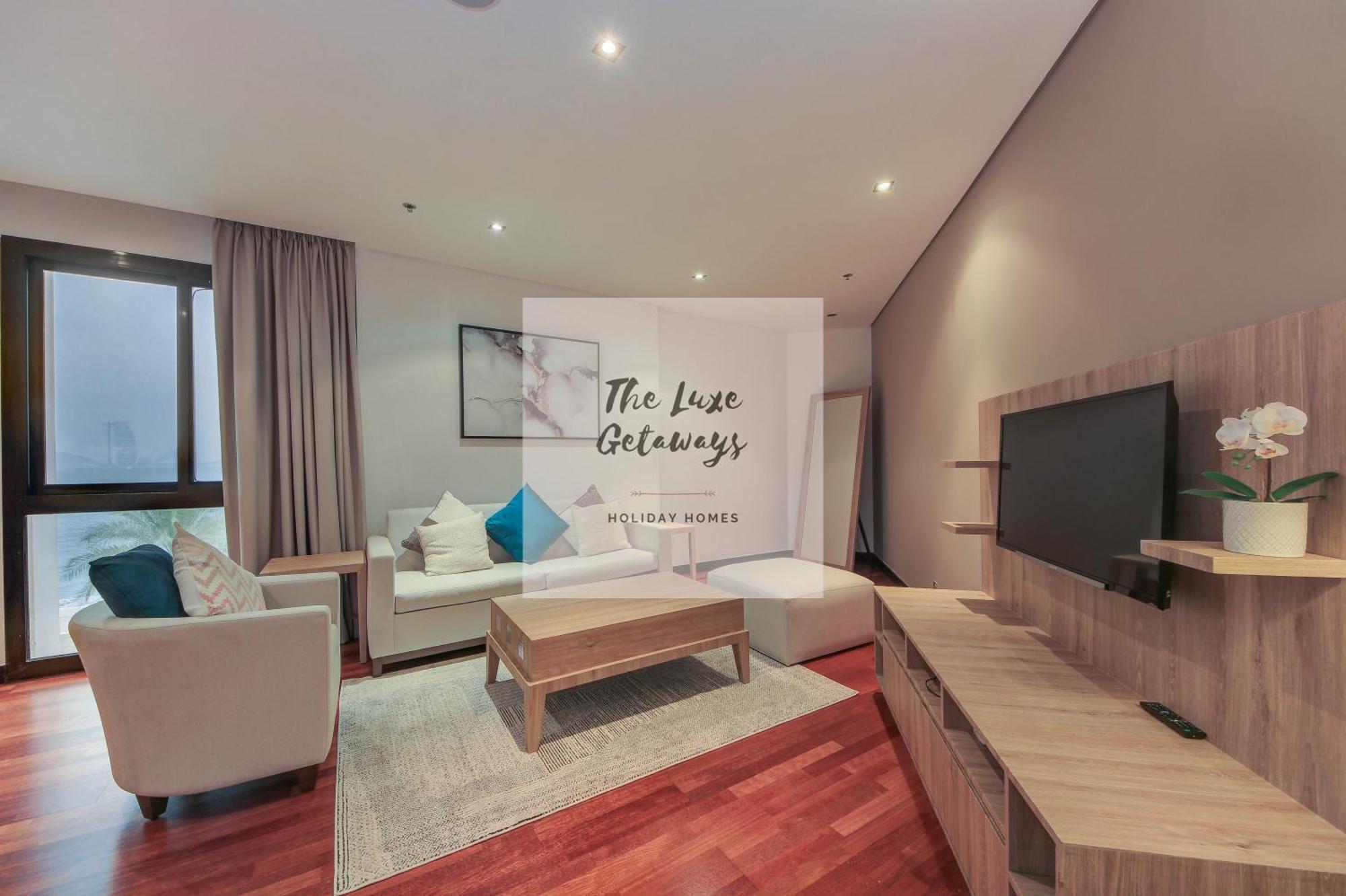 Luxe Getaways Royal Amwaj Palm Jumeirah Resort Apartment Holiday Home Dubaï Extérieur photo