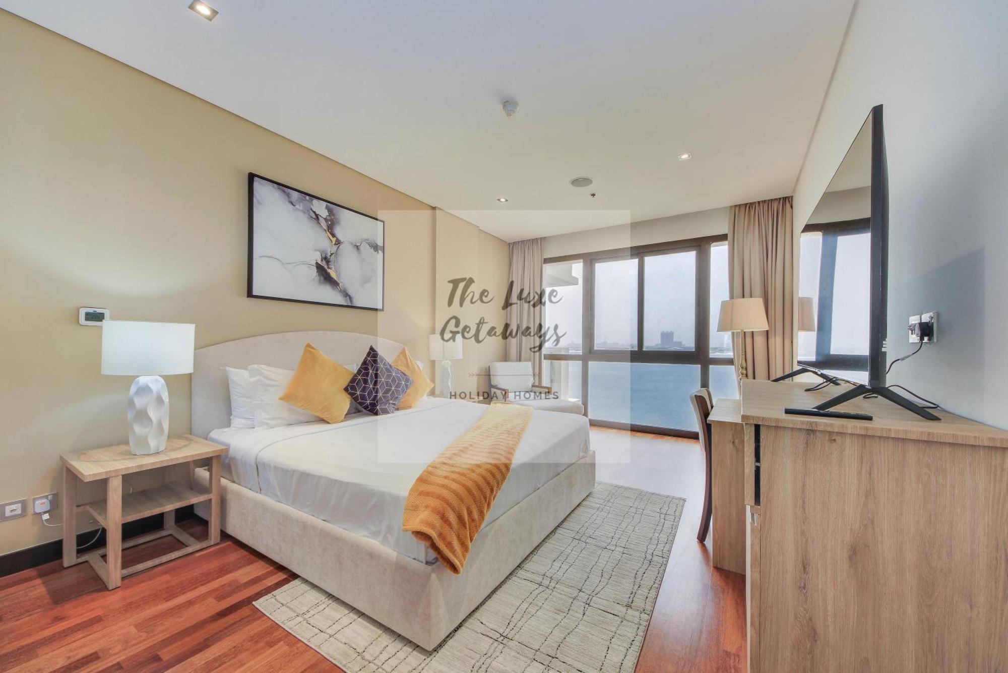 Luxe Getaways Royal Amwaj Palm Jumeirah Resort Apartment Holiday Home Dubaï Extérieur photo